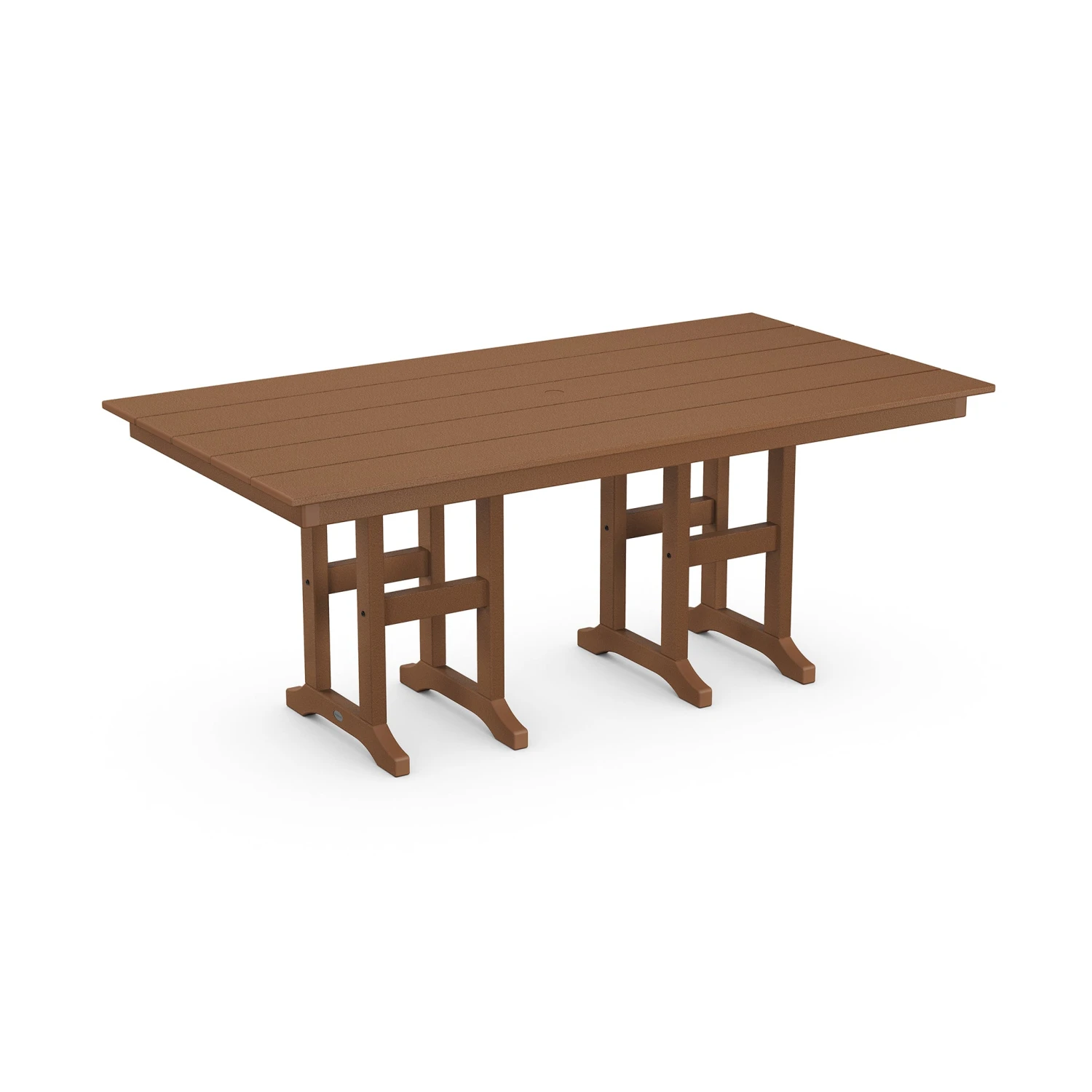 POLYWOOD Farmhouse 37" x 72" Rectangular Outdoor Dining Table 6 POLYWOOD Farmhouse 37" x 72" Rectangular Outdoor Dining Table - Image 4