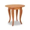 Solid Wood French Country Round End Table - Handcrafted in Vermont -VERMONT WOODS French Country Round End Table