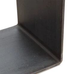 Modern Geometric Side Table with Solid Hardwood and Steel Frame 27 Modern Geometric Side Table with Solid Hardwood and Steel Frame -VERMONT WOODS G Table 9