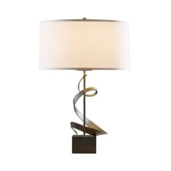 Hubbardton Forge Gallery Spiral Table Lamp -VERMONT WOODS Gallery Spiral Table Lamp 2