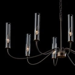 Hubbardton Forge Grace 8-Arm Chandelier 7 Hubbardton Forge Grace 8-Arm Chandelier -VERMONT WOODS Grace Chandelier 2