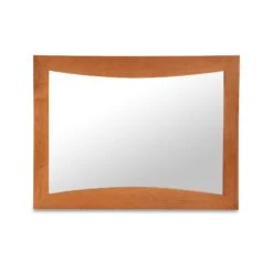 Green Mountain Arched Hardwood Dresser and Accent Mirror