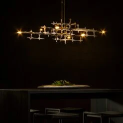 Hubbardton Forge Grid Pendant - Handcrafted Industrial Lighting -VERMONT WOODS Grid Pendant 3