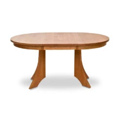 Hampton Solid Wood Split Pedestal Extension Dining Table