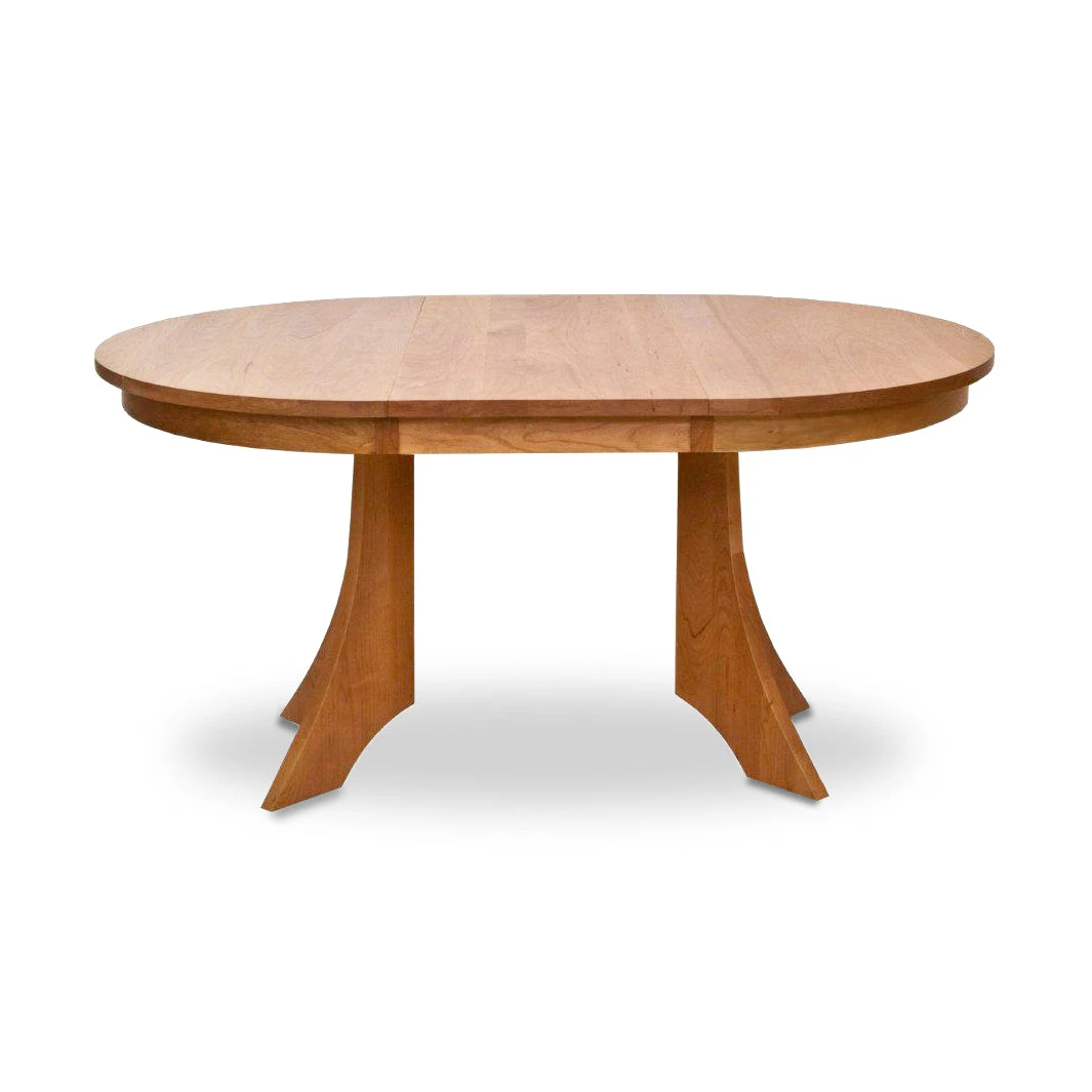 Hampton Solid Wood Split Pedestal Extension Dining Table 4 Hampton Solid Wood Split Pedestal Extension Dining Table - Image 2