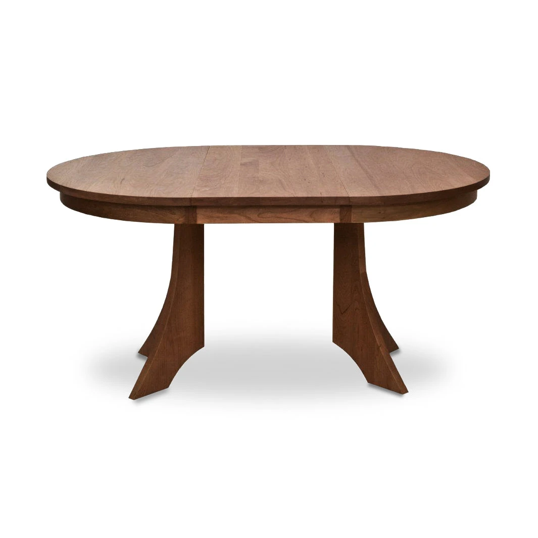 Hampton Solid Wood Split Pedestal Extension Dining Table 6 Hampton Solid Wood Split Pedestal Extension Dining Table - Image 4