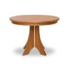 Hampton Solid Wood Round Split Pedestal Dining Table -VERMONT WOODS Hampton Round Split Pedestal Solid Top Table