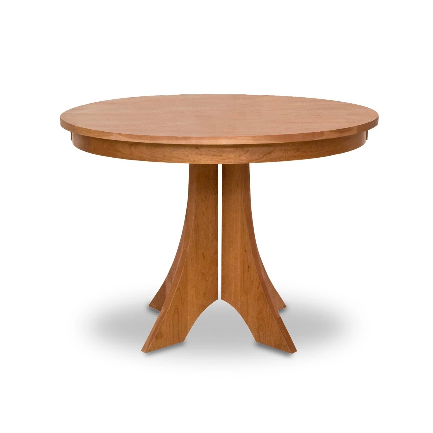 Hampton Solid Wood Round Split Pedestal Dining Table 4 Hampton Solid Wood Round Split Pedestal Dining Table - Image 2