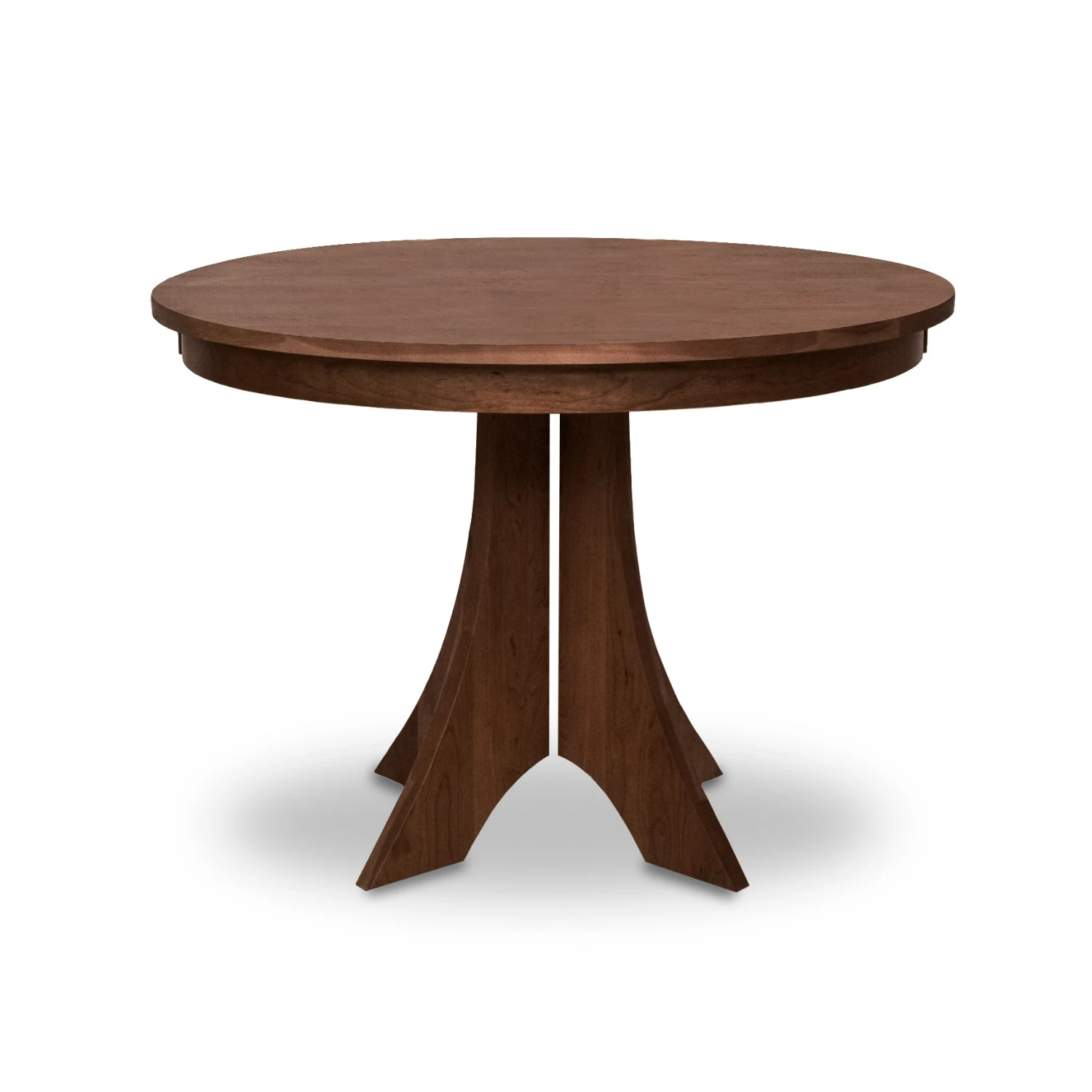 Hampton Solid Wood Round Split Pedestal Dining Table 6 Hampton Solid Wood Round Split Pedestal Dining Table - Image 4