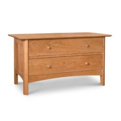 Heartwood Shaker 2-Drawer Solid Wood Blanket Chest