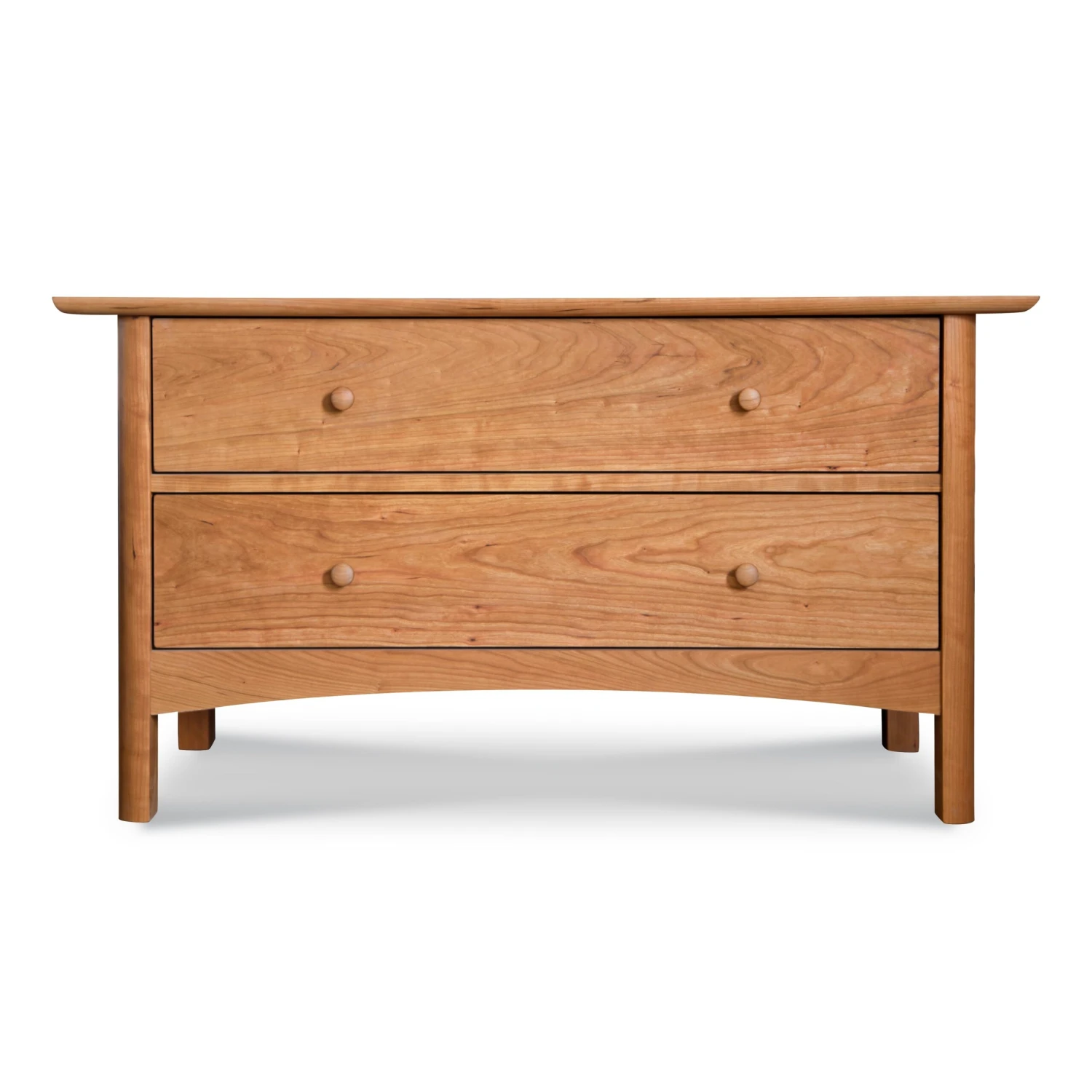 Heartwood Shaker 2-Drawer Solid Wood Blanket Chest 4 Heartwood Shaker 2-Drawer Solid Wood Blanket Chest - Image 2