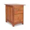 Heartwood Shaker 2-Drawer Vertical File Cabinet - Solid Hardwood 2 Heartwood Shaker 2-Drawer Vertical File Cabinet - Solid Hardwood -VERMONT WOODS Heartwood Shaker 2 Drawer Vertical File Cabinet