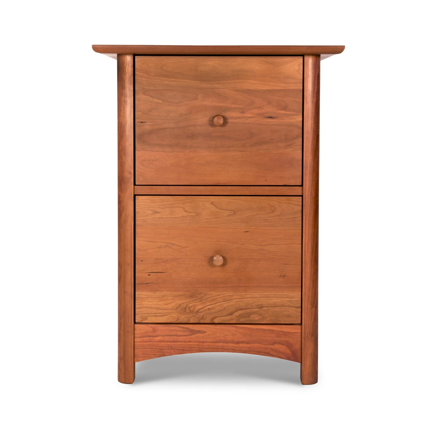 Heartwood Shaker 2-Drawer Vertical File Cabinet - Solid Hardwood 4 Heartwood Shaker 2-Drawer Vertical File Cabinet - Solid Hardwood - Image 2