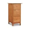 Heartwood Shaker 3-Drawer Vertical Wood File Cabinet 2 Heartwood Shaker 3-Drawer Vertical Wood File Cabinet -VERMONT WOODS Heartwood Shaker 3 Drawer Vertical File Cabinet