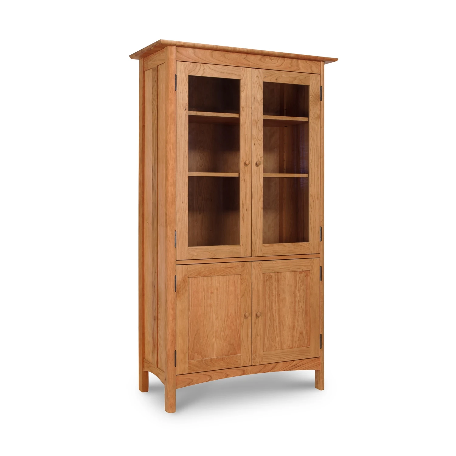 Heartwood Shaker 4-Door Solid Wood Bookcase 3 Heartwood Shaker 4-Door Solid Wood Bookcase