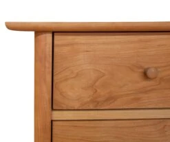 Heartwood Shaker 4-Drawer Solid Wood Dresser -VERMONT WOODS Heartwood Shaker 4 Drawer Dresser 4
