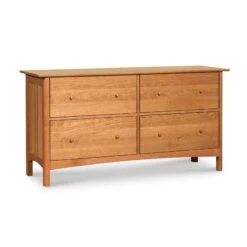 Heartwood Shaker 4-Drawer Solid Wood Lateral File Cabinet