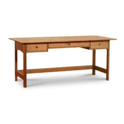 Heartwood Shaker Campaign Desk -VERMONT WOODS Heartwood Shaker Campaign Desk Natural Cherry
