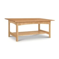 Heartwood Shaker Coffee Table - Handcrafted Solid Wood 8 Heartwood Shaker Coffee Table - Handcrafted Solid Wood -VERMONT WOODS Heartwood Shaker Coffee Table Natural Maple
