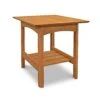 Heartwood Shaker Solid Wood Lamp Table - Vermont Handmade -VERMONT WOODS Heartwood Shaker End Table