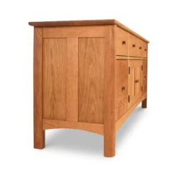 Heartwood Shaker Solid Hardwood File Credenza -VERMONT WOODS Heartwood Shaker File Credenza 3