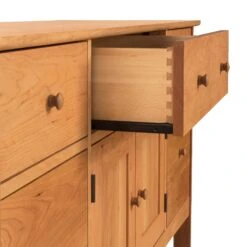 Heartwood Shaker Solid Hardwood File Credenza -VERMONT WOODS Heartwood Shaker File Credenza 4