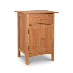 Heartwood Shaker Solid Wood Short Storage Chest -VERMONT WOODS Heartwood Shaker Short Storage Chest Natural Cherry