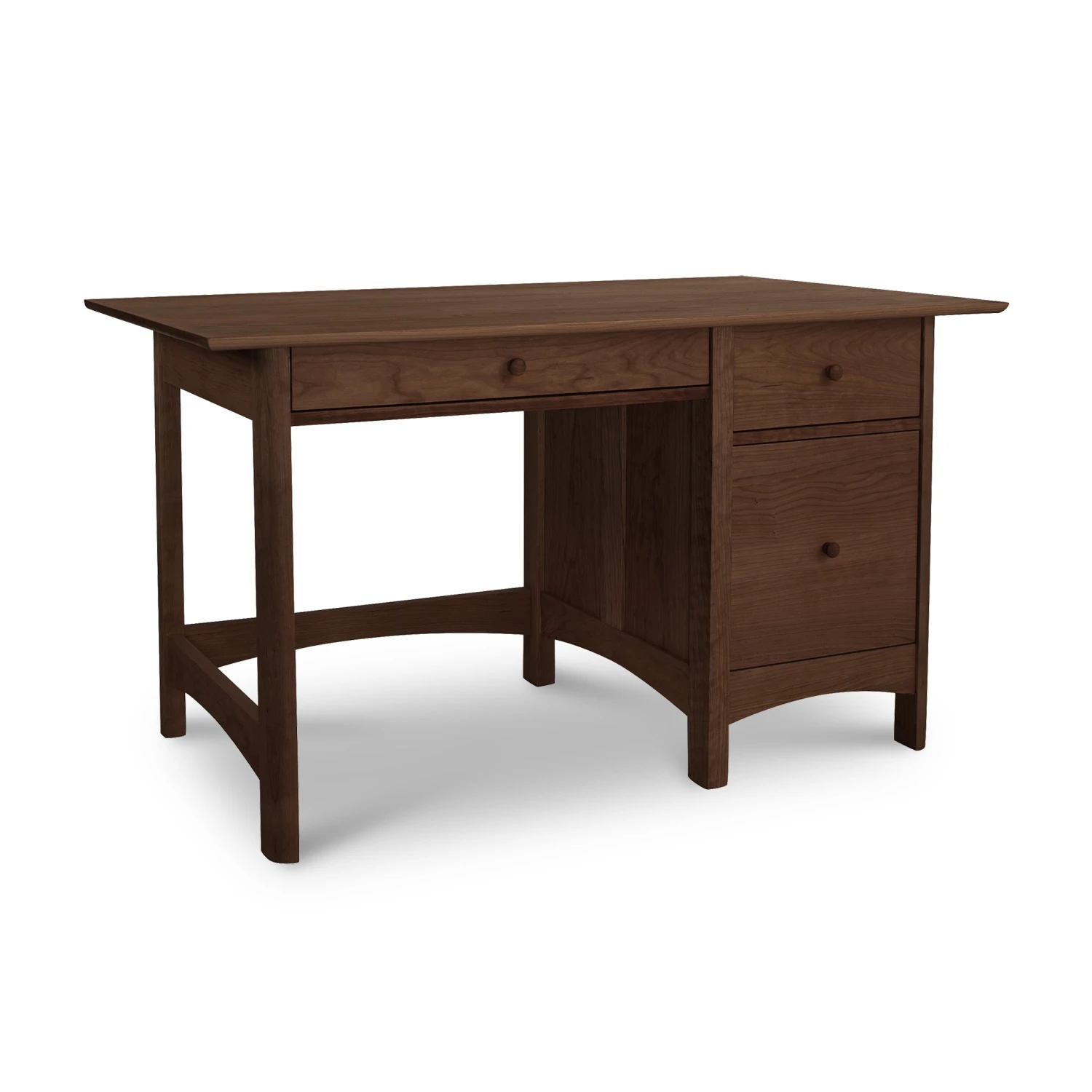 Heartwood Shaker Study Desk - Handcrafted Solid Wood Office Furniture 8 Heartwood Shaker Study Desk - Handcrafted Solid Wood Office Furniture - Image 6