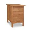 Heartwood Shaker Vertical File Cabinet: Handcrafted Hardwood Storage -VERMONT WOODS Heartwood Shaker Vertical File Cabinet