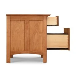 Heartwood Shaker Vertical File Cabinet: Handcrafted Hardwood Storage 13 Heartwood Shaker Vertical File Cabinet: Handcrafted Hardwood Storage -VERMONT WOODS Heartwood Shaker Vertical File Cabinet 2