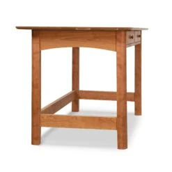 Heartwood Shaker Writing Desk: Handcrafted Solid Hardwood in Vermont -VERMONT WOODS Heartwood Shaker Writing Desk 2