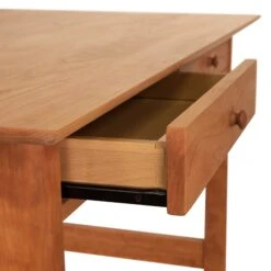 Heartwood Shaker Writing Desk: Handcrafted Solid Hardwood in Vermont -VERMONT WOODS Heartwood Shaker Writing Desk 5