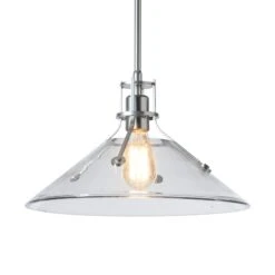 Hubbardton Forge Henry Medium Glass Shade Pendant 9 Hubbardton Forge Henry Medium Glass Shade Pendant -VERMONT WOODS Henry Glass Shade Pendant 2