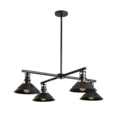 Hubbardton Forge Henry Outdoor 4-Light Industrial Pendant