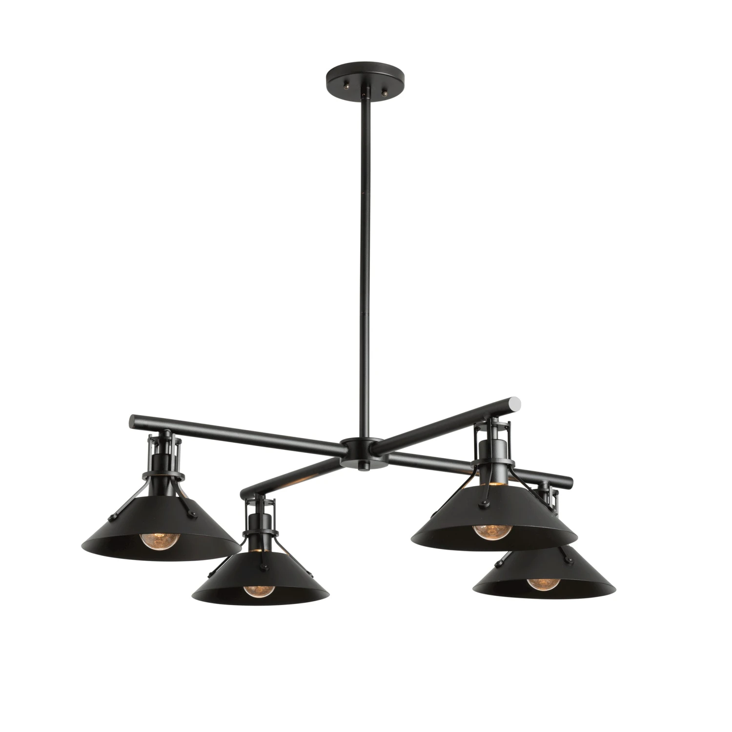 Hubbardton Forge Henry Outdoor 4-Light Industrial Pendant 3 Hubbardton Forge Henry Outdoor 4-Light Industrial Pendant