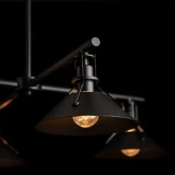 Hubbardton Forge Henry Outdoor 4-Light Industrial Pendant 15 Hubbardton Forge Henry Outdoor 4-Light Industrial Pendant -VERMONT WOODS Henry Outdoor 4 Light Pendant 3