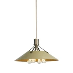 Hubbardton Forge Henry Pendant - Handcrafted Industrial Metal Lighting
