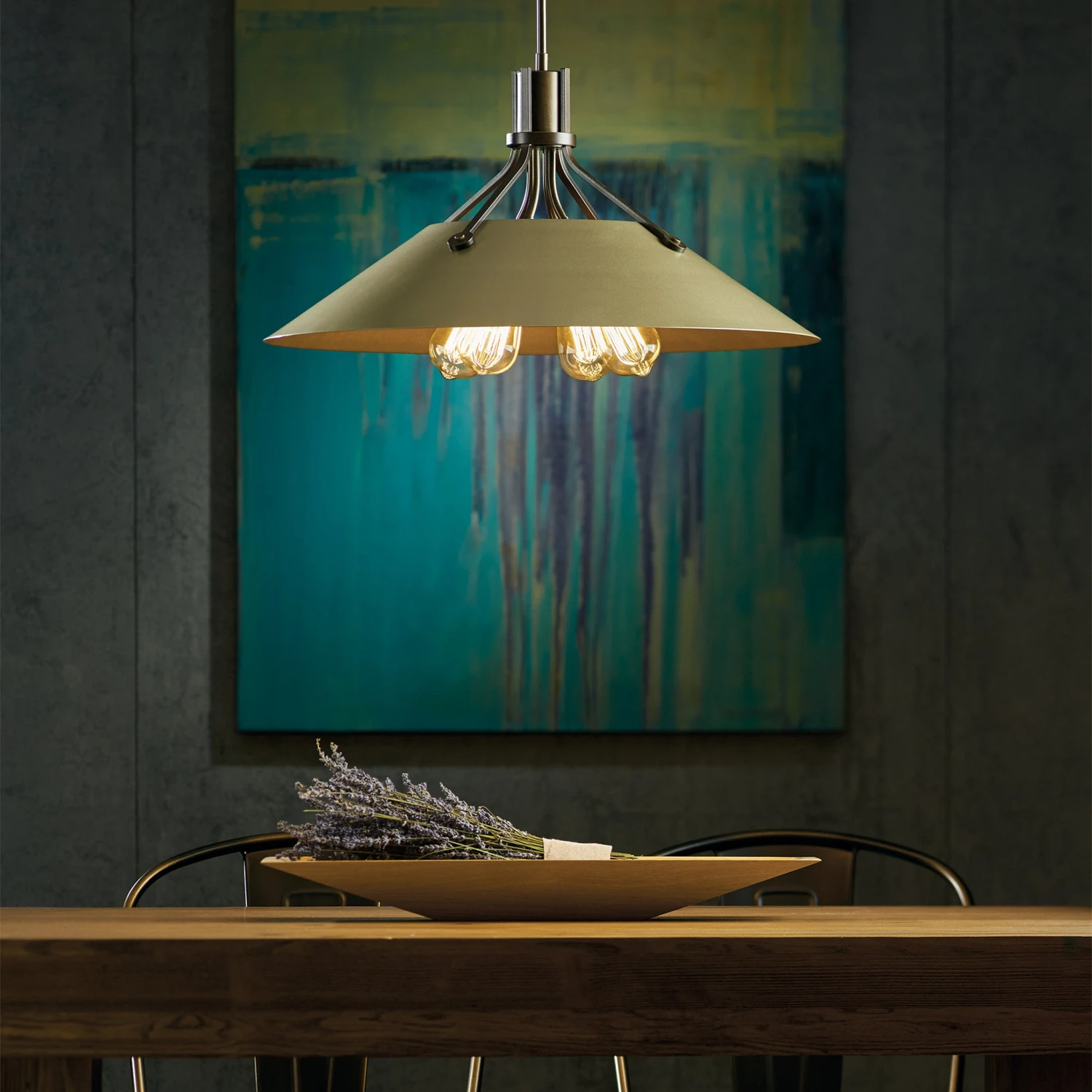 Hubbardton Forge Henry Pendant - Handcrafted Industrial Metal Lighting 4 Hubbardton Forge Henry Pendant - Handcrafted Industrial Metal Lighting - Image 2