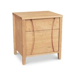 Solid Wood 1-Drawer Nightstand with Storage Door - Holland Collection -VERMONT WOODS Holland 1 Drawer 1 Door Nightstand Natural Maple
