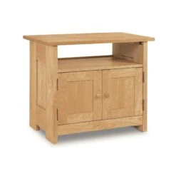 Homestead Small Solid Wood TV Stand - Handcrafted in Vermont -VERMONT WOODS Homestead Small TV Stand Natural Maple