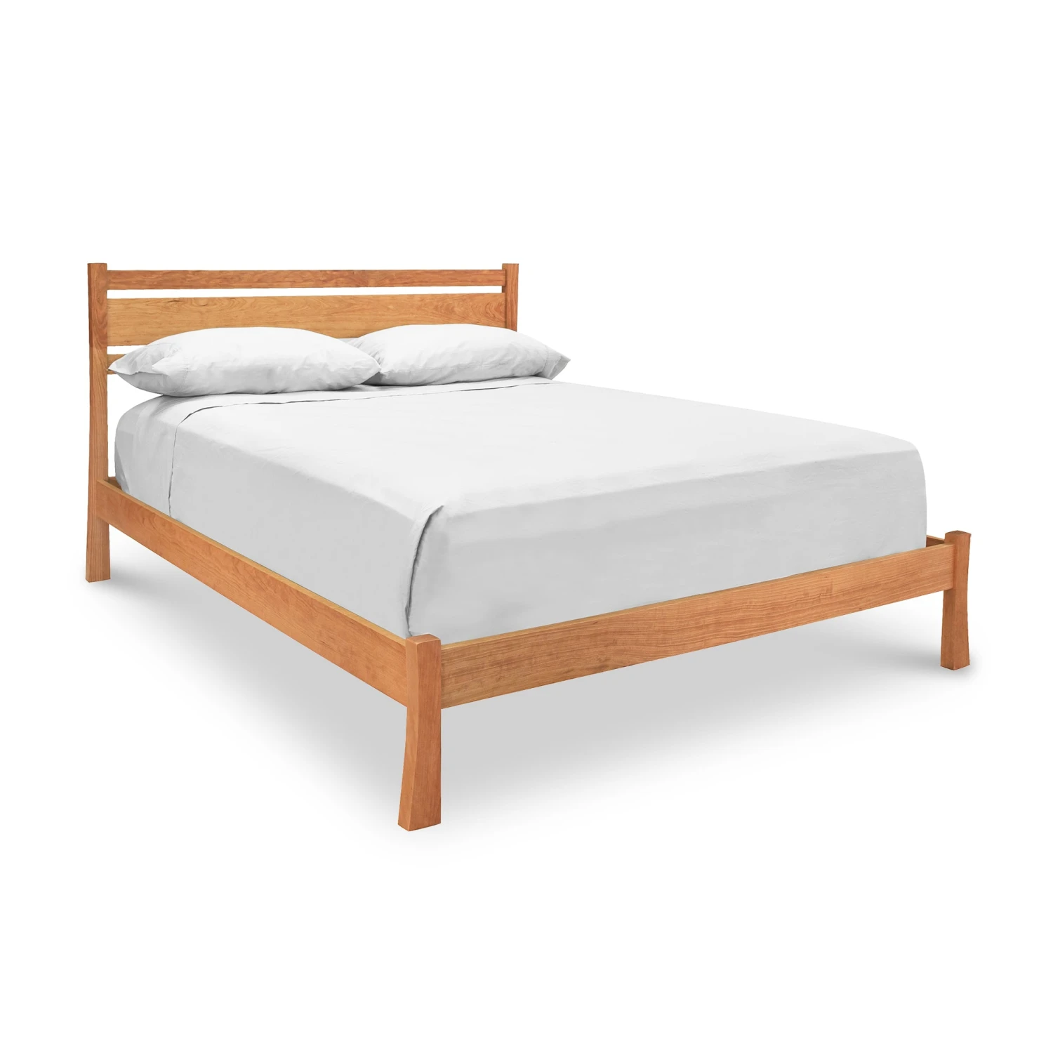 Solid Wood Horizon Platform Bed - Handcrafted Arts & Crafts Bed Frame 3 Solid Wood Horizon Platform Bed - Handcrafted Arts & Crafts Bed Frame
