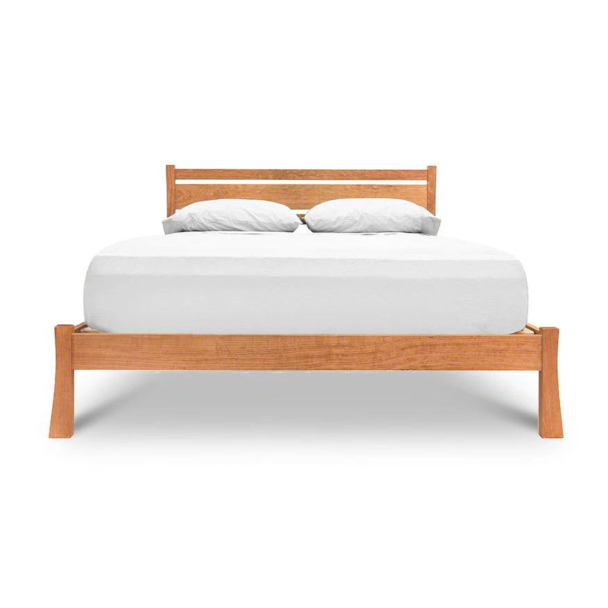 Solid Wood Horizon Platform Bed - Handcrafted Arts & Crafts Bed Frame 4 Solid Wood Horizon Platform Bed - Handcrafted Arts & Crafts Bed Frame - Image 2
