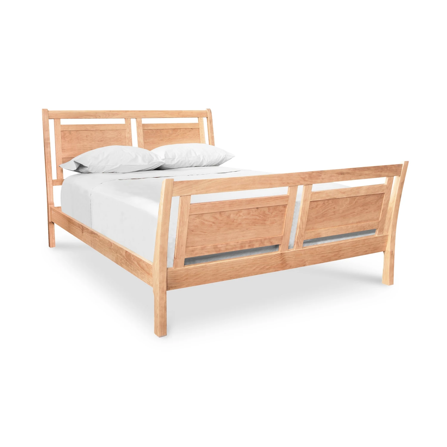 Handcrafted Solid Wood Incline Sleigh Bed 10 Handcrafted Solid Wood Incline Sleigh Bed - Image 8