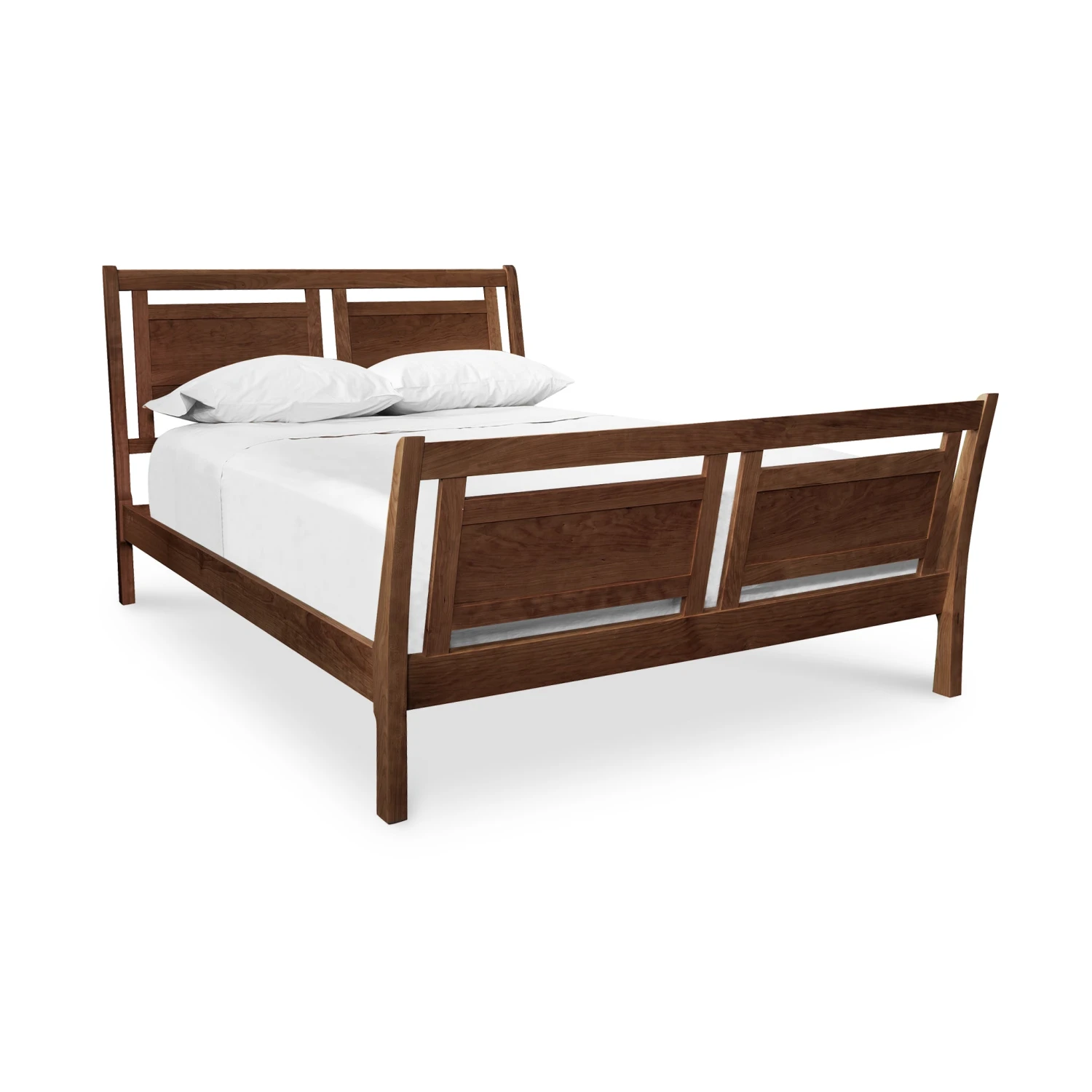 Handcrafted Solid Wood Incline Sleigh Bed 11 Handcrafted Solid Wood Incline Sleigh Bed - Image 9