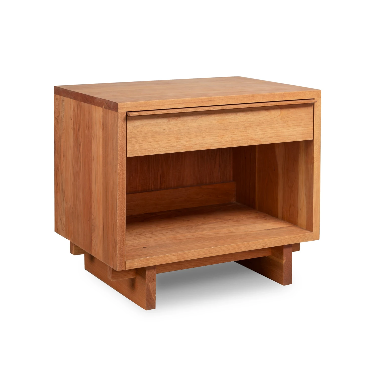 Kipling 1-Drawer Wide Nightstand with Enclosed Shelf 9 Kipling 1-Drawer Wide Nightstand with Enclosed Shelf - Image 7