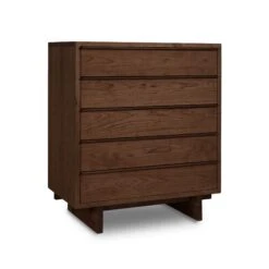 Kipling 5-Drawer Wide Chest 23 Kipling 5-Drawer Wide Chest -VERMONT WOODS Kipling 5 Drawer Wide Chest Natural Walnut