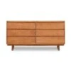Kipling 6-Drawer Dresser: Modern Solid Wood Bedroom Storage 2 Kipling 6-Drawer Dresser: Modern Solid Wood Bedroom Storage -VERMONT WOODS Kipling 6 Drawer Dresser