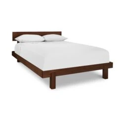 Kipling Solid Wood Platform Bed - Customizable Bedroom Furniture 23 Kipling Solid Wood Platform Bed - Customizable Bedroom Furniture -VERMONT WOODS Kipling Platform Bed Queen Natural Walnut