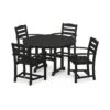 POLYWOOD La Casa Cafe 5-Piece Outdoor Dining Set 2 POLYWOOD La Casa Cafe 5-Piece Outdoor Dining Set -VERMONT WOODS La Casa Cafe 5 Piece Dining Set