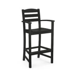 POLYWOOD La Casa Cafe Outdoor Bar Arm Chair